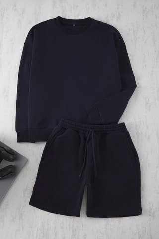 Conjunto 3 peças - Azul-marinho