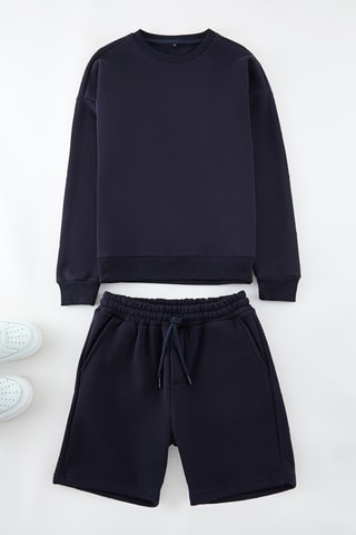 Conjunto 3 peças - Azul-marinho