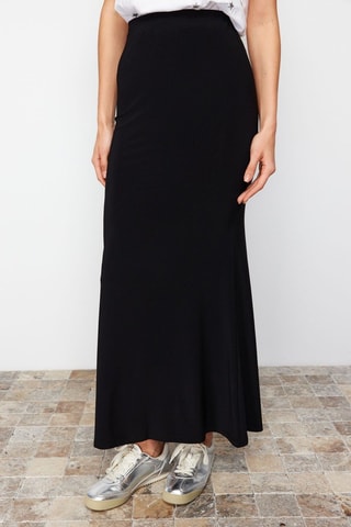 Saia comprida - Preto
