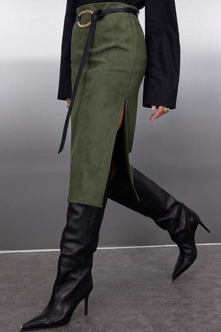 Saia comprida - Caqui