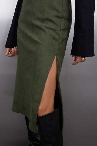 Saia comprida - Caqui