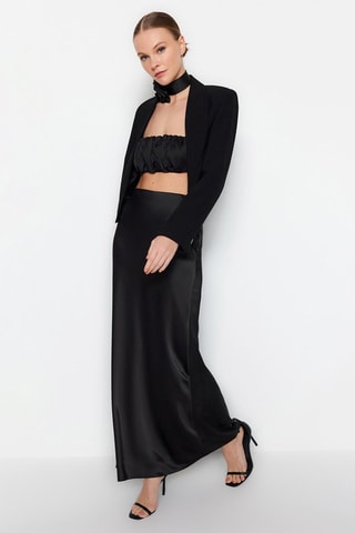 Saia comprida - Preto