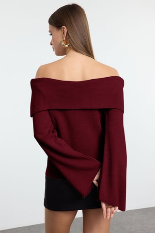 Camisola regular - Bordô