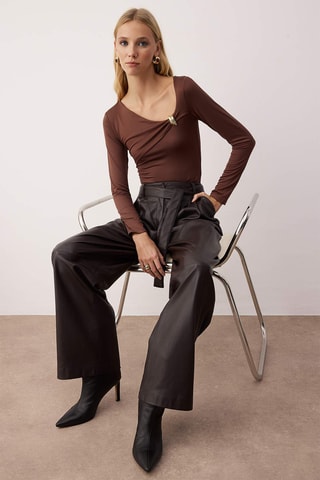 Body slim - Castanho