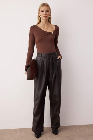 Body slim - Castanho