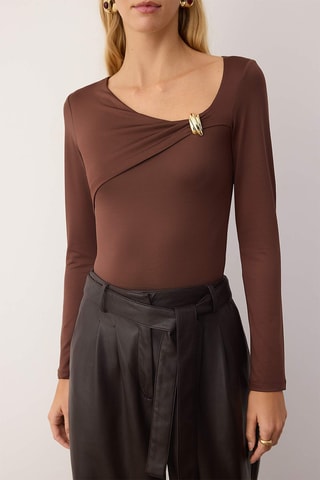 Body slim - Castanho