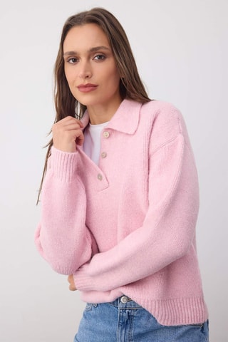 Camisola oversize - Rosa