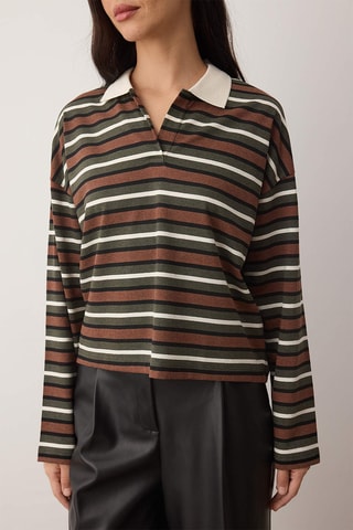 Polo regular - Caqui