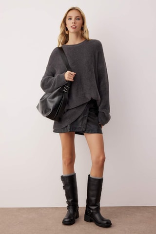 Camisola oversize - Antracite