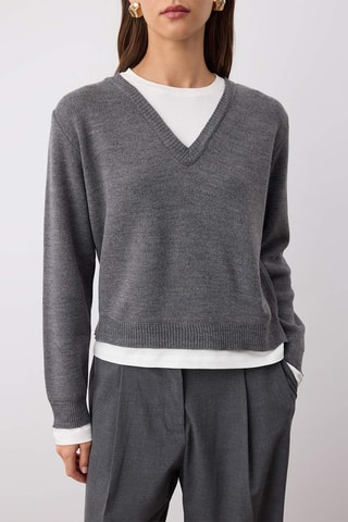 Camisola regular - Antracite