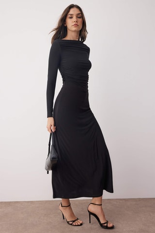 Vestido comprido - Preto