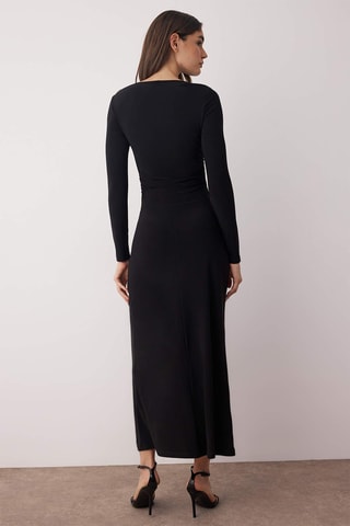 Vestido comprido - Preto