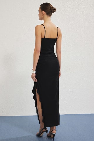 Vestido justo - Preto