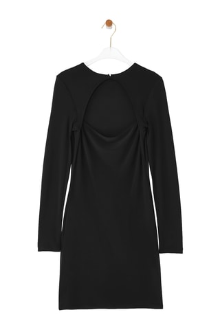 Vestido direito - Preto