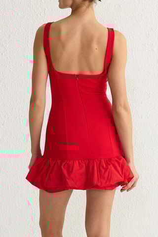 Vestido justo - Vermelho