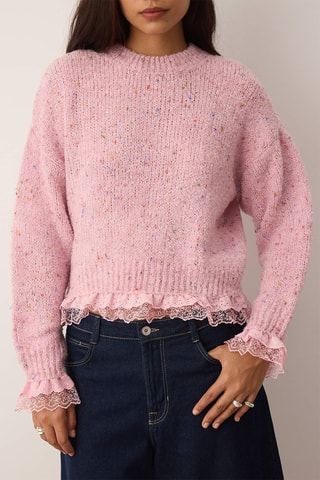 Camisola oversize - Rosa