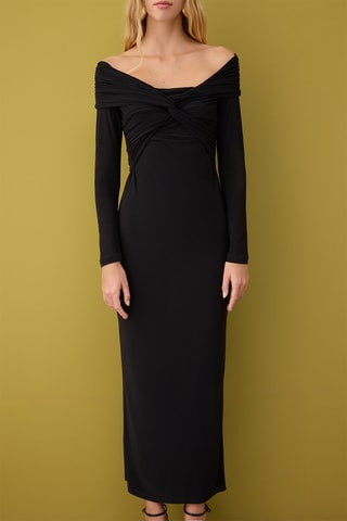 Vestido comprido - Preto