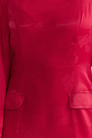 Vestido direito - Bordô