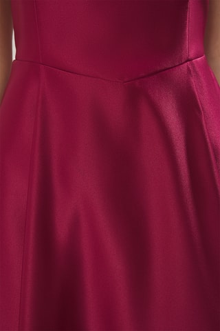 Vestido midi - Fúcsia