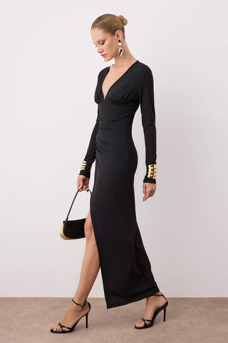 Vestido comprido - Preto