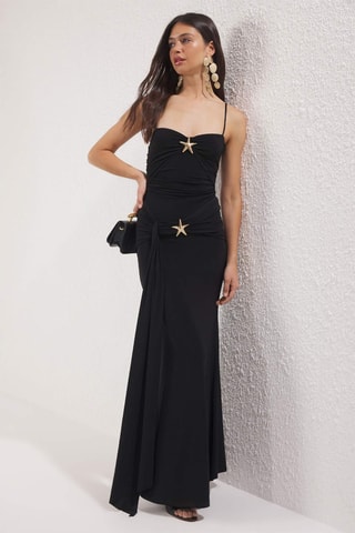 Vestido comprido - Preto