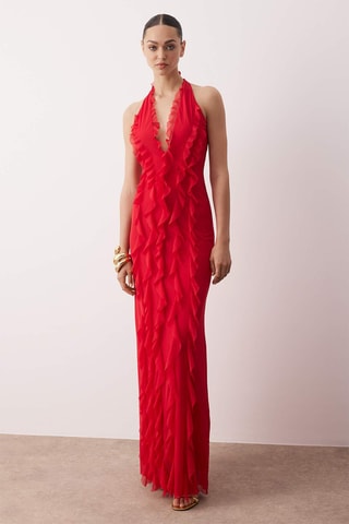 Vestido comprido - Vermelho
