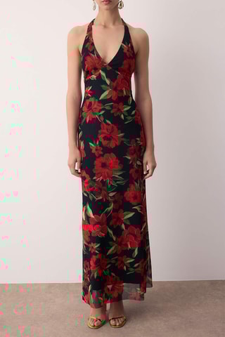 Vestido comprido - Preto