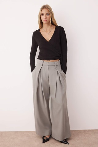 Camisola regular - Preto