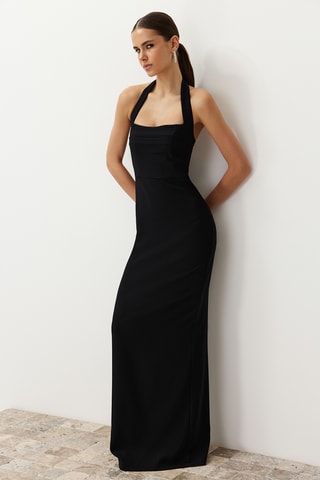 Vestido comprido - Preto