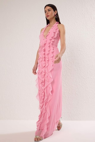 Vestido comprido - Rosa