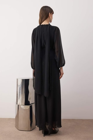 Vestido comprido - Preto