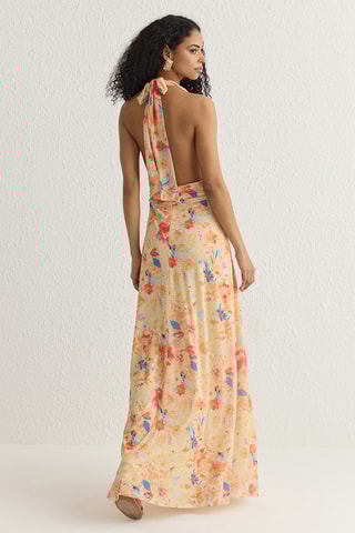 Vestido comprido - Amarelo