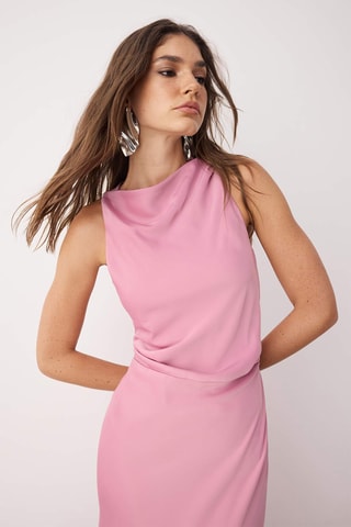 Vestido comprido - Rosa