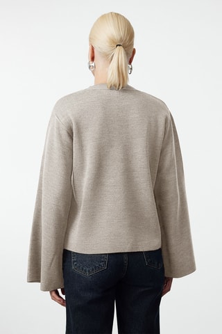 Camisola regular - Bege