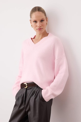 Camisola regular - Rosa