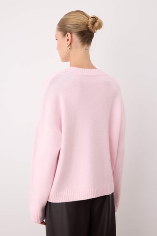 Camisola regular - Rosa