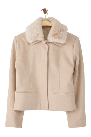 Casaco regular - Cru