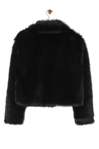 Casaco regular - Preto