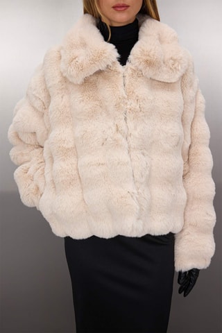 Casaco oversized - Cru