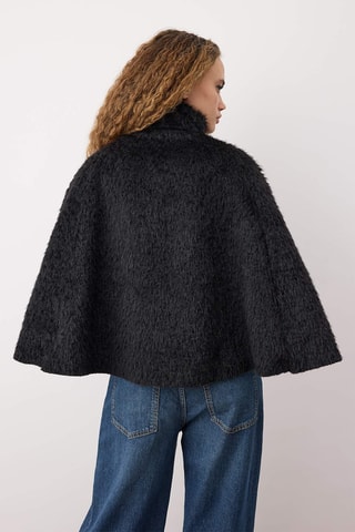 Poncho regular - Preto
