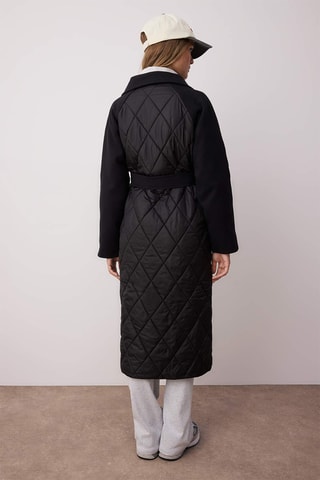 Sobretudo oversize - Preto