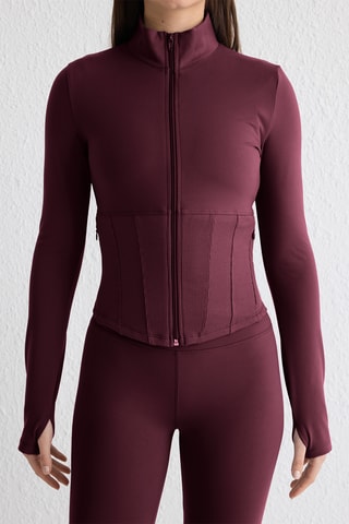 Sweat regular - Bordô