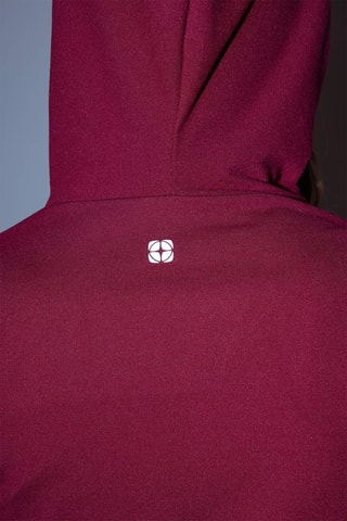 Casaco com capuz - Bordô