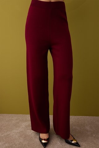 Camisola e calças - Bordô