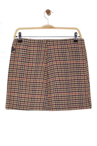 Minissaia em lã - Castanho