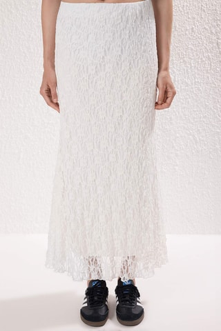 Saia comprida - Branco