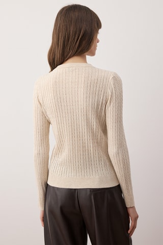 2 camisolas regular - Azul-marinho e bege