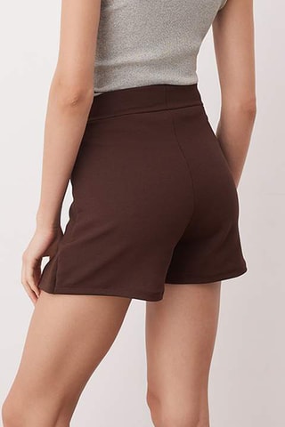 Saia-calção - Castanho