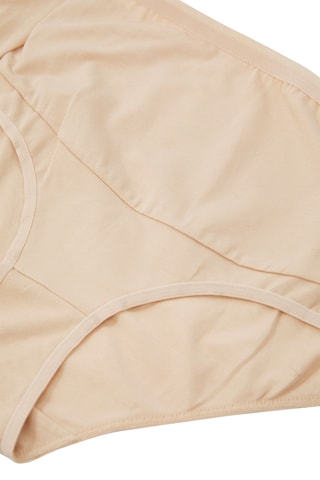 3 cuecas de maternidade - Bege