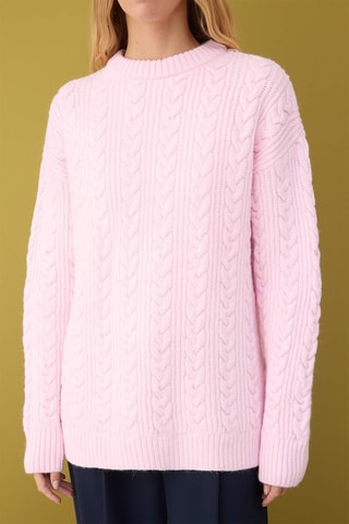 Camisola oversize - Rosa